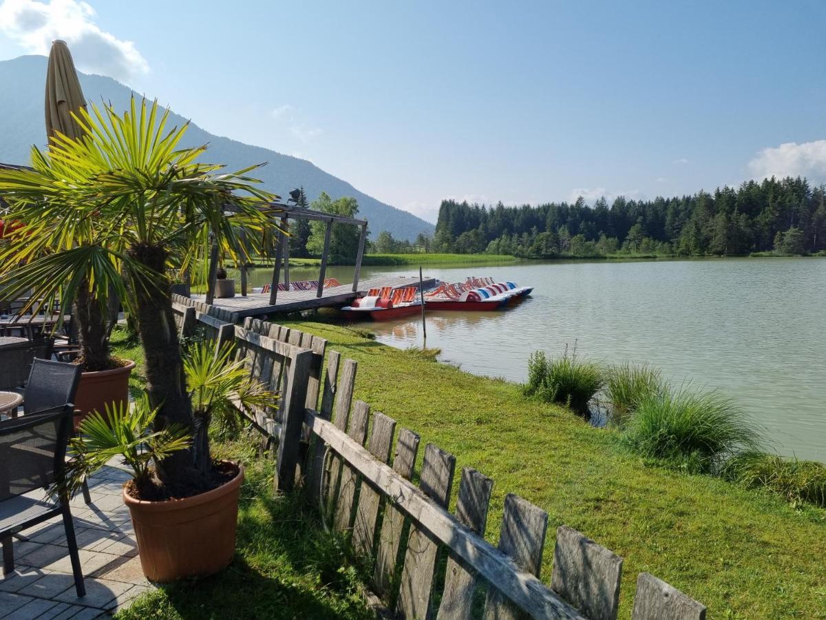 Wohlfuehl-Appartement Bergsee Family - Am Wildsee - Sup Und Schlitten For Free ゼーフェルト・イン・チロル エクステリア 写真